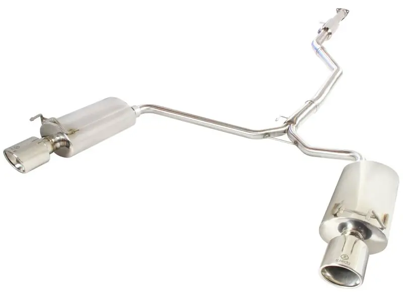Afe Takeda Exhaust 304Ss Dual Cat-Back W/ Polished Tips 13-17 Honda Accord  Lx/Ex/Ex-L Sedan L4 2.4L 1