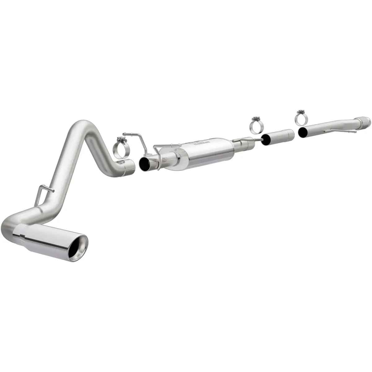 15267  -  Street Series Stainless Cat-Back System 1