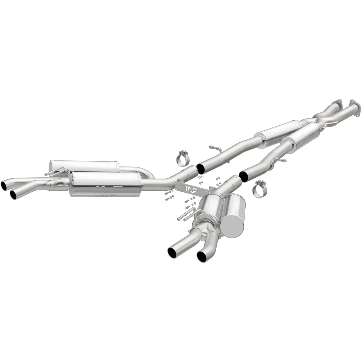 19406  -  Competition Series Stainless Cat-Back System 1