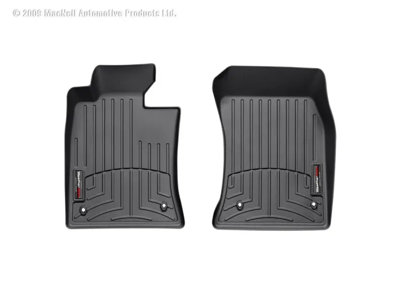 Weathertech 07+ Mini Convertible Front Floorliner - Black 2