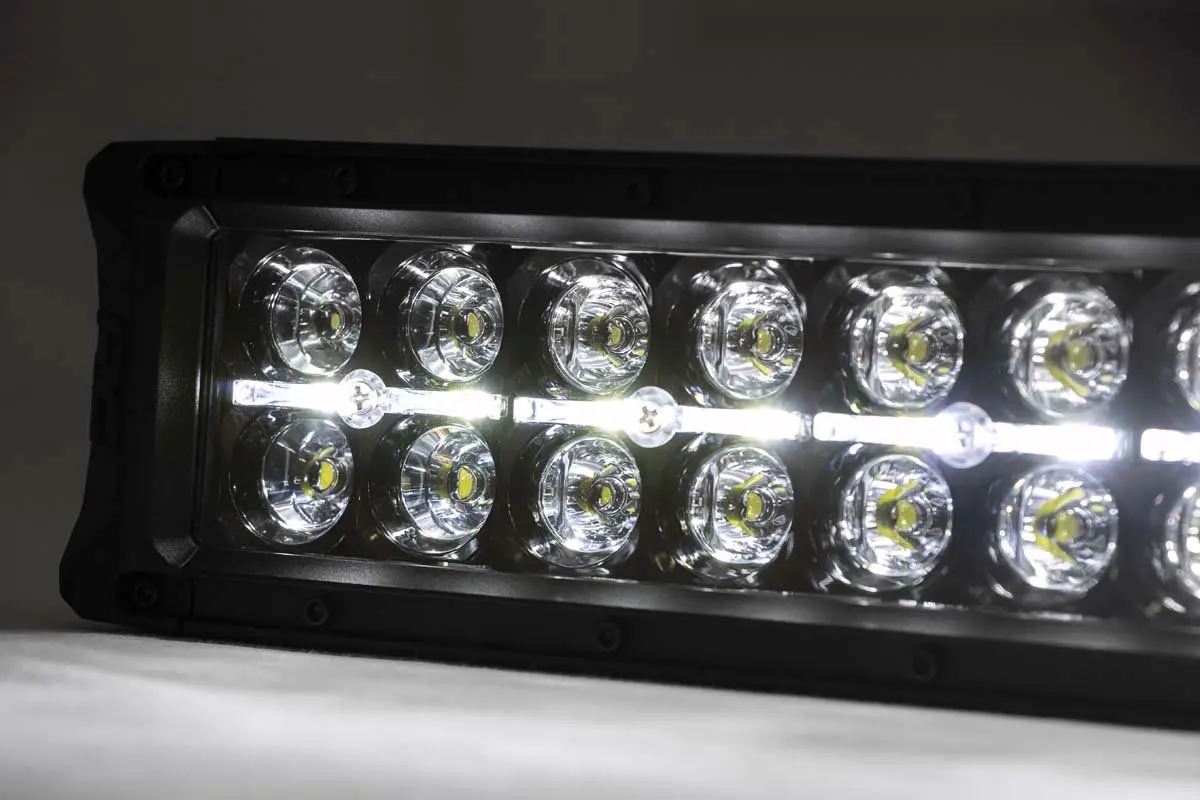 72940Bd - 40 Inch Black Series Led Light Bar - Curved - Dual Row - Cool White Drl 2