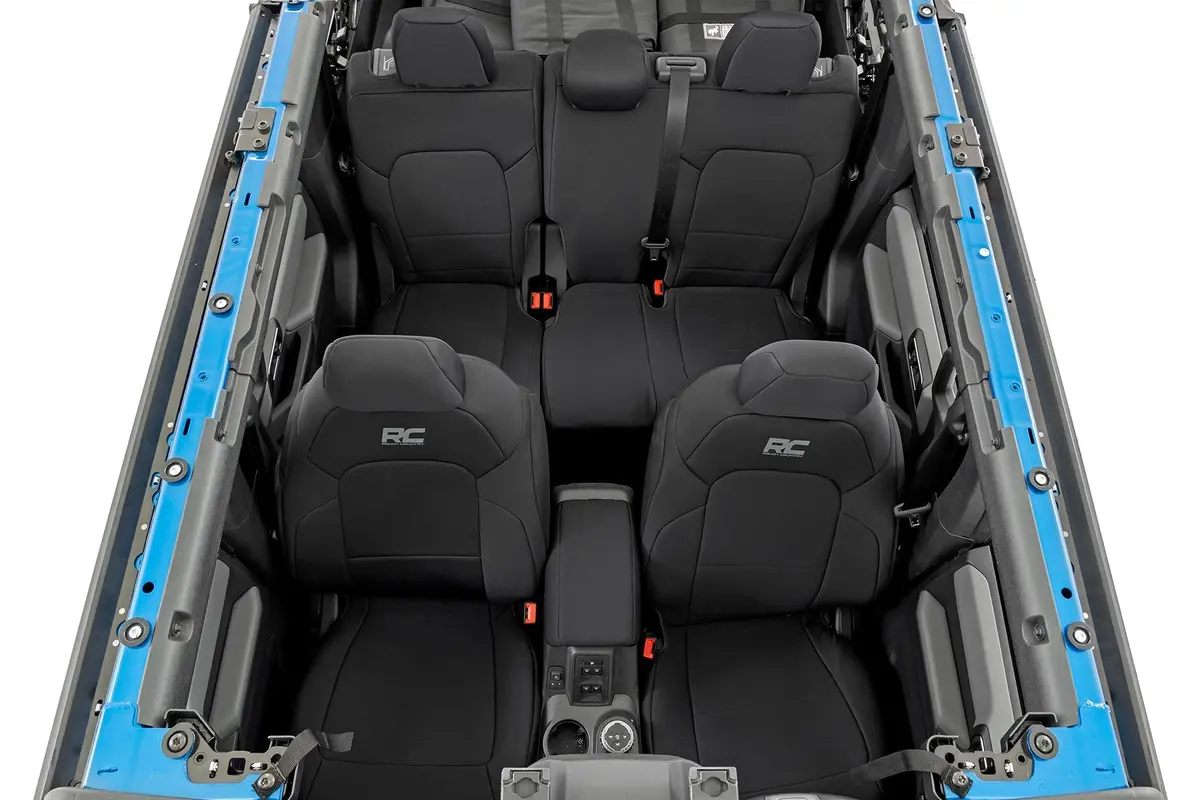91045  -  Seat Covers - Bucket Seats - Fr & Rr - Ford Bronco 4Wd (2021-2025) 1