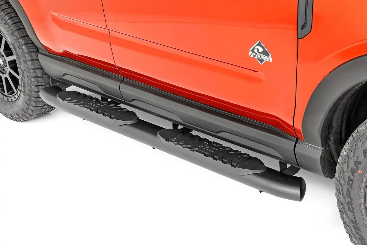 21006  -  Oval Nerf Steps - Black - Ford Bronco Sport 4Wd (2021-2025) 1