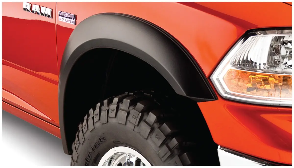50904-02  -  Extend-A-Fender Flares Black Smooth Finish 4-Piece Set 1