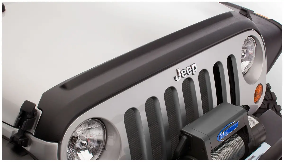 14061  -  Trail Armor Hood Stone Guard; Black 1