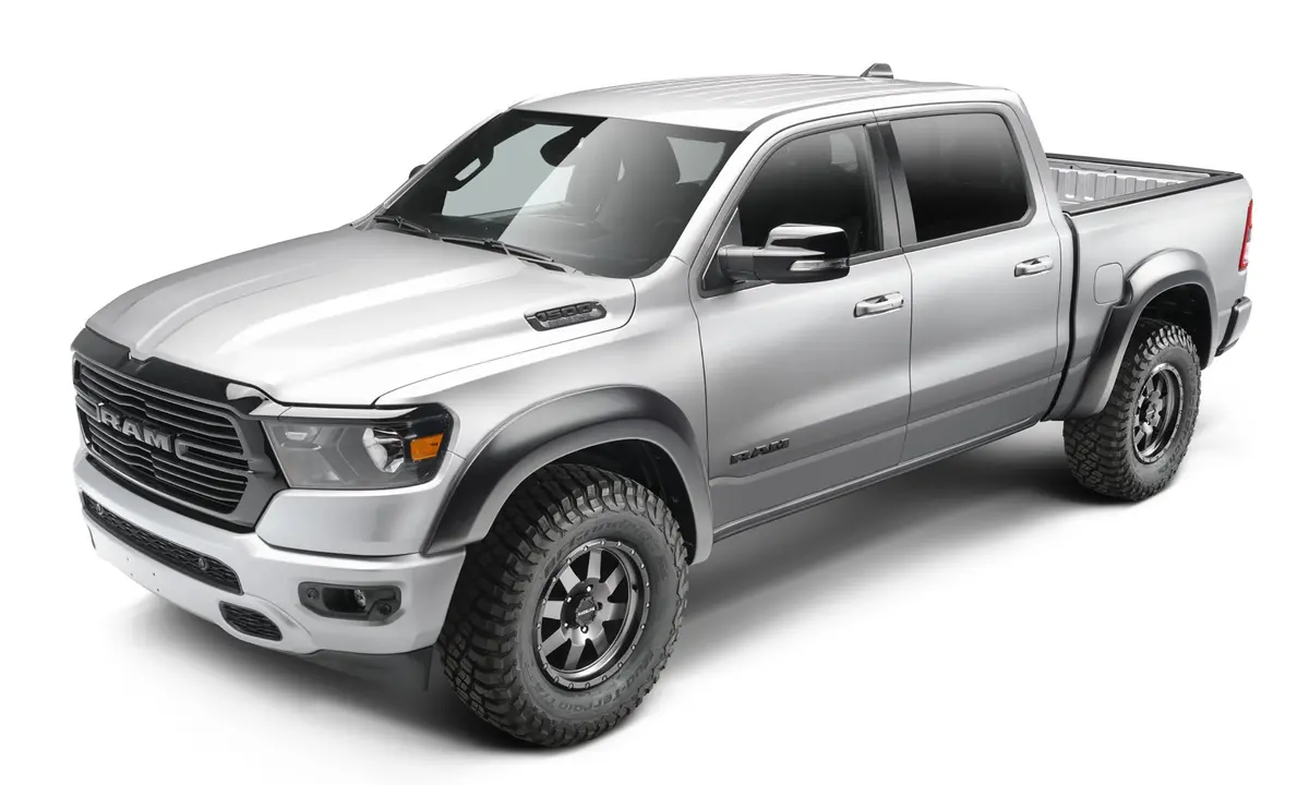50926-02  -  Extend-A-Fender Flares Black Smooth Finish 4-Piece Set 1
