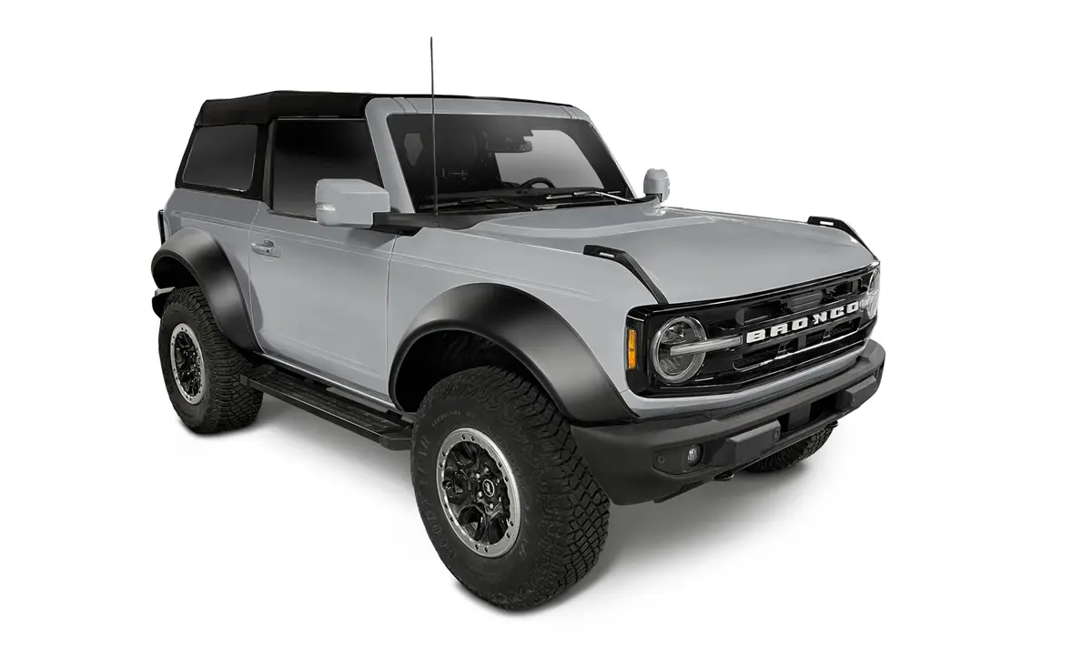 20966-02  -  Extend-A-Fender Flares Black Smooth Finish 4-Piece Set 1