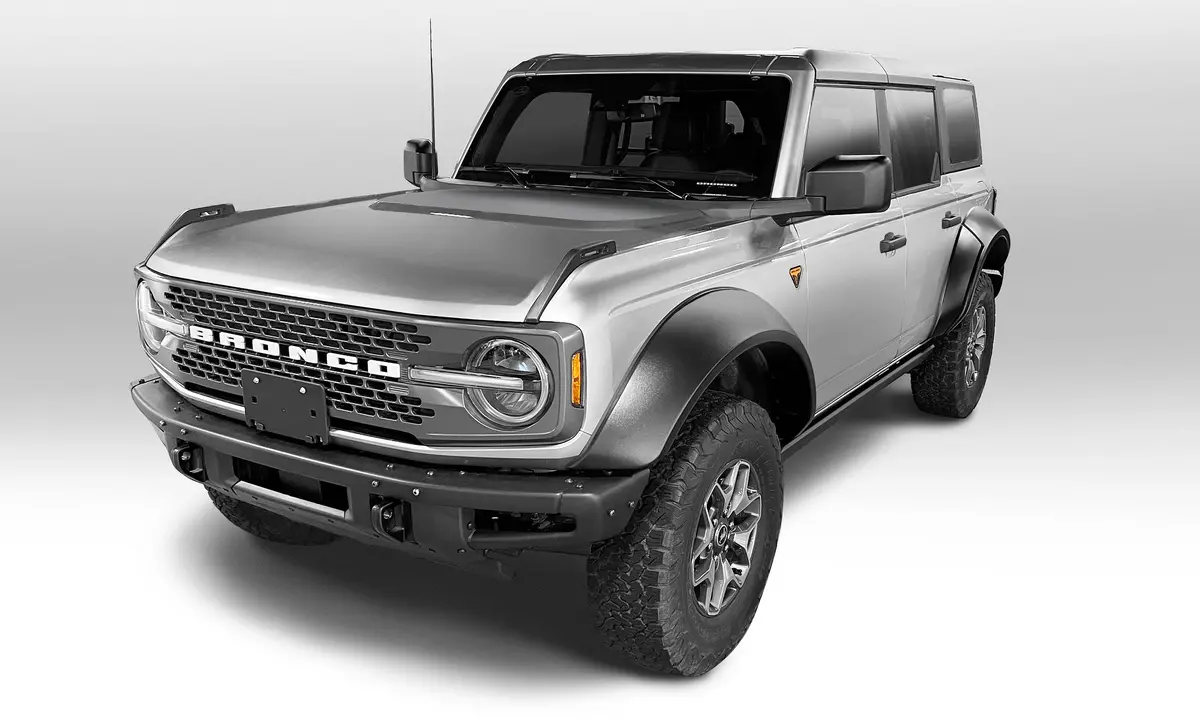 20961-02  -  Extend-A-Fender Flares Black Smooth Finish 4-Piece Set 1