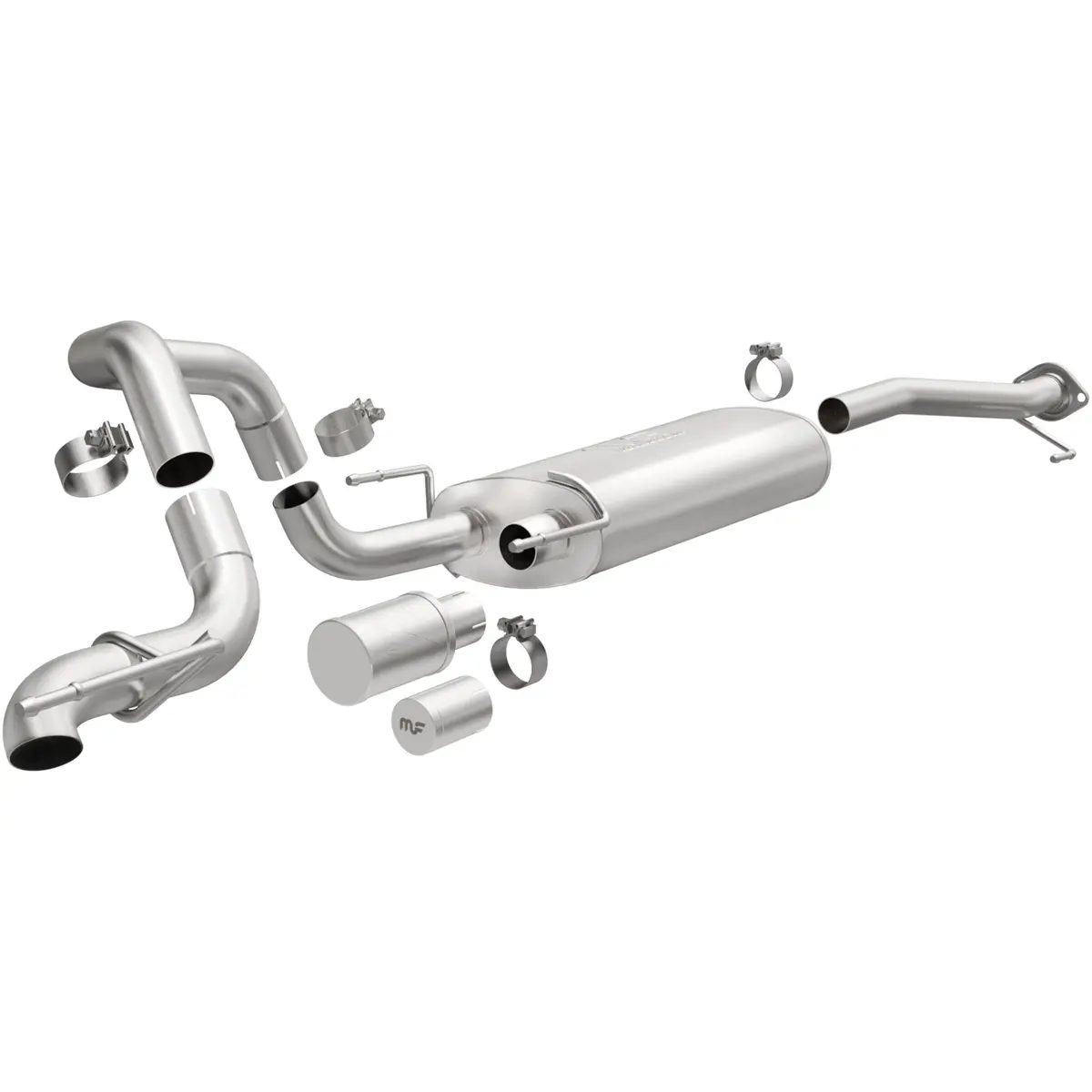 Overland Series Stainless Cat-Back System 1