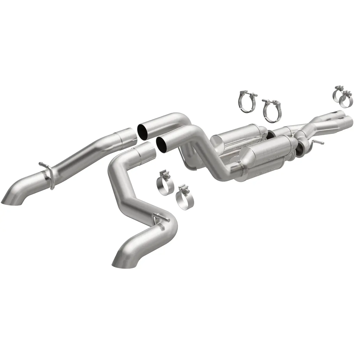 Rock Crawler Series Stainless Cat-Back System 1