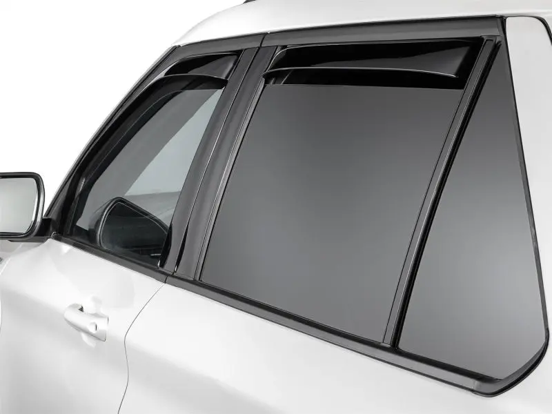 Weathertech 2020+ Ford Explorer St Front & Rear Side Window Deflectors - Dark Smoke 1