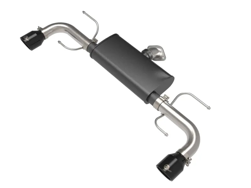 Afe Takeda 17-21 Mazda Cx-5 2.5L (T) 2.5In. Ss Axle-Back Exhaust System W/Black Tips 1
