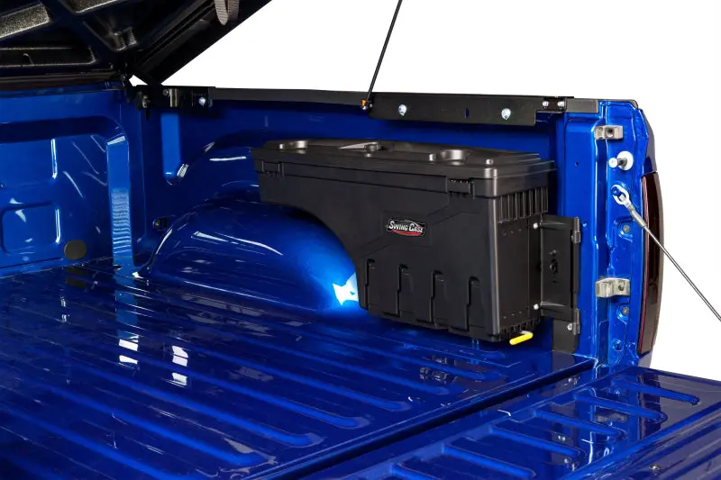 Undercover 07-20 Toyota Tundra Passengers Side Swing Case - Black Smooth 1