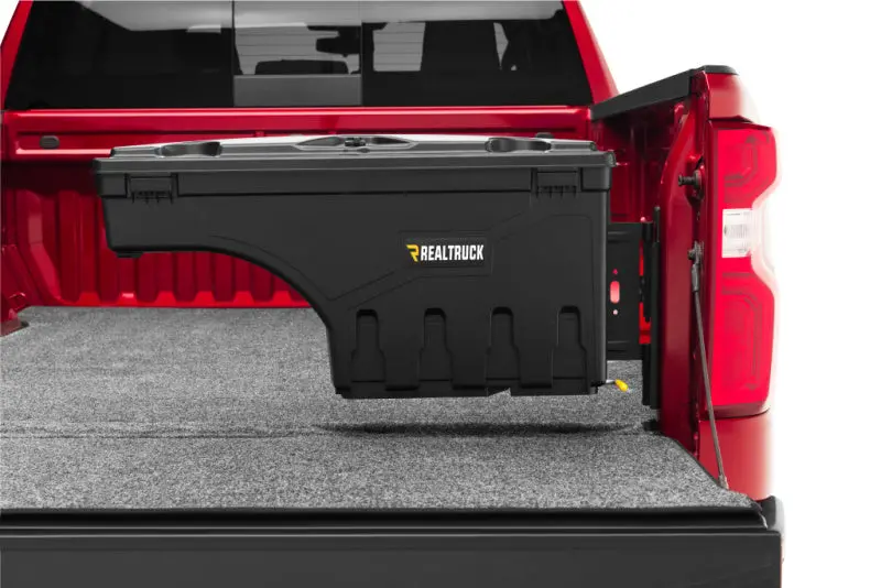 Undercover 2022 Nissan Frontier Ext/Crew All Beds Passenger Side Swing Case - Black Smooth 1