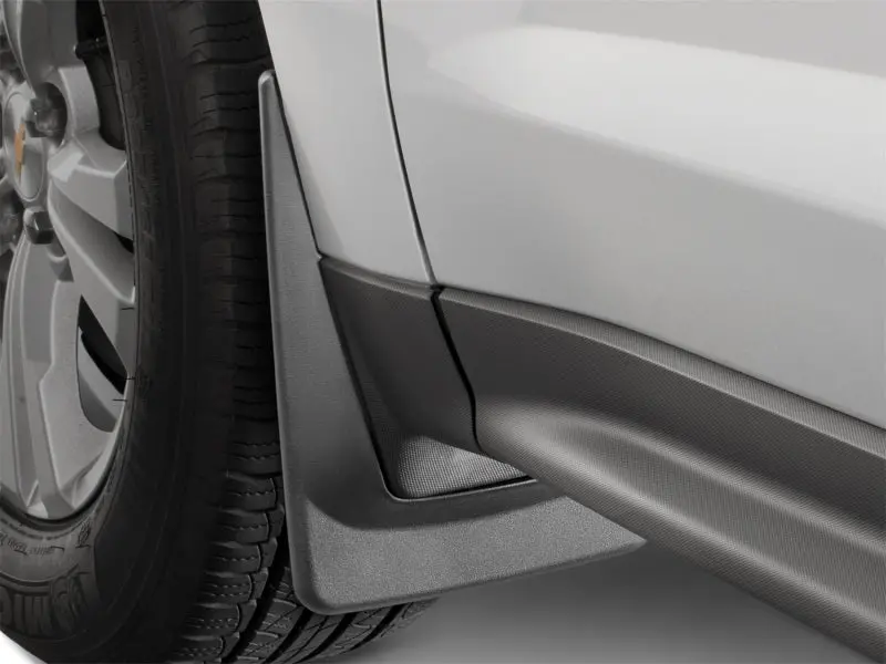 Weathertech 2021+ Jeep Grand Cherokee L No Drill Mudflaps - Black 1