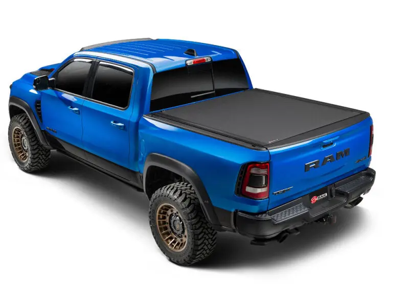 Bak 19-24 Dodge Ram (W/O Ram Box) Revolver X4ts 5.7Ft Bed Cover W/T-Slot Rails 1