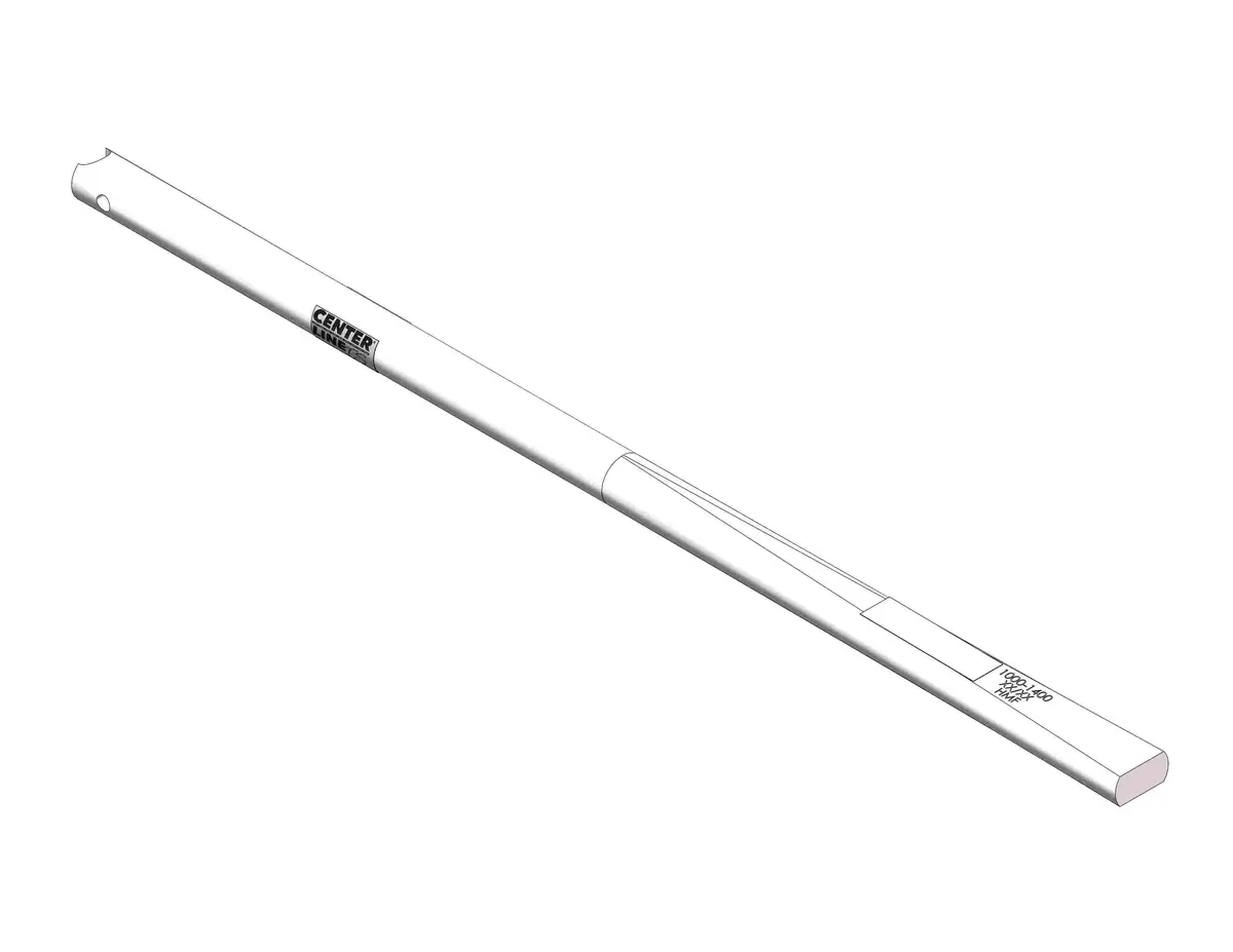 33050  -  Replacement Round Spring Bar For Husky Centerline Series 1400 Lb Tongue Weight 1