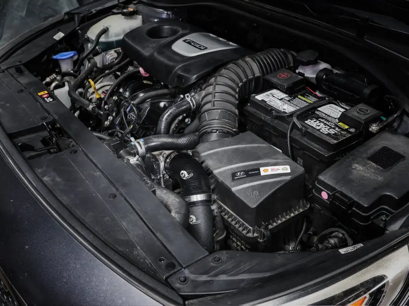Afe Bladerunner 2-1/2 In Aluminum Cold Charge Pipe Black 17-20 Hyundai Elantra Gt L4-1.6L (T) 2
