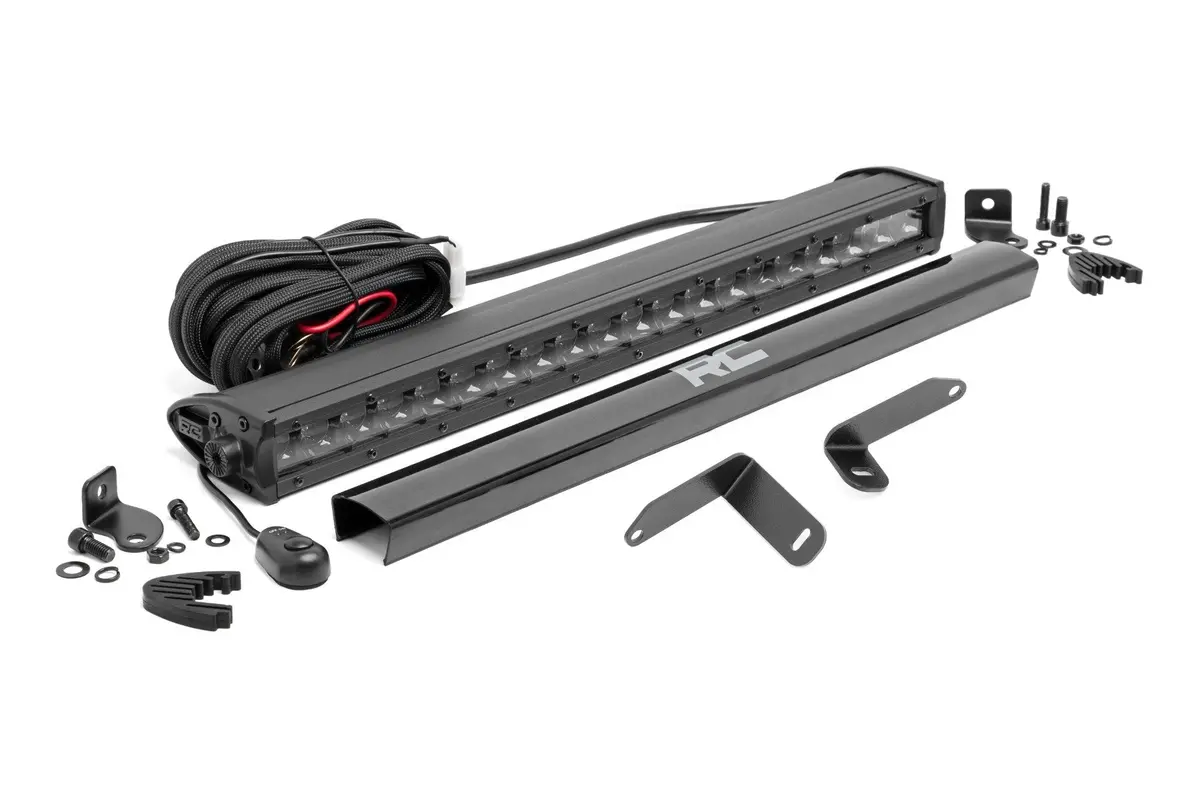 96101  -  Led Light Kit - Under Bed Mount - 20" Black Single Row - Cfmoto Uforce 1000 1