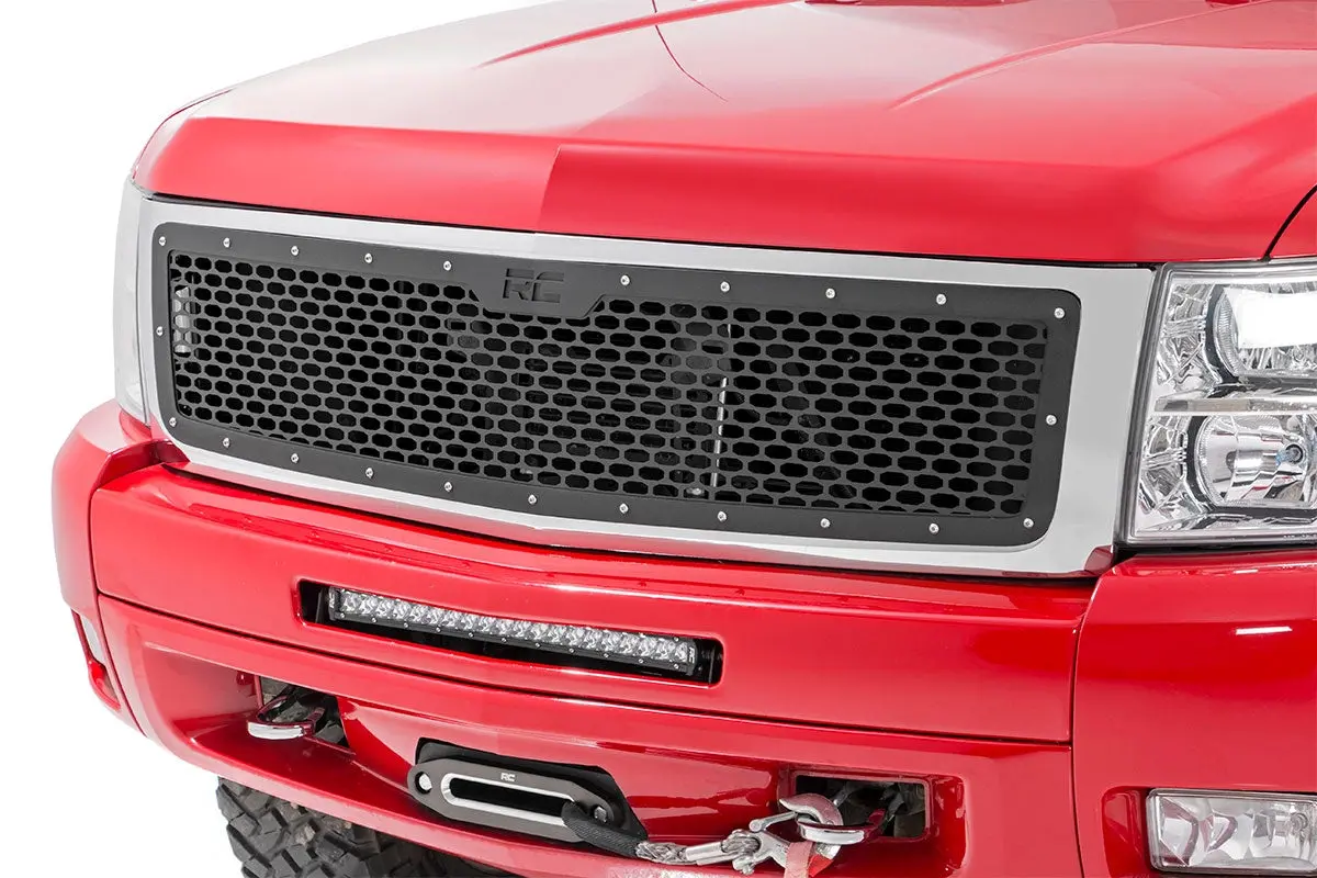 70194  -  Mesh Grille - Chevy Silverado 1500 2Wd/4Wd (2007-2013) 1