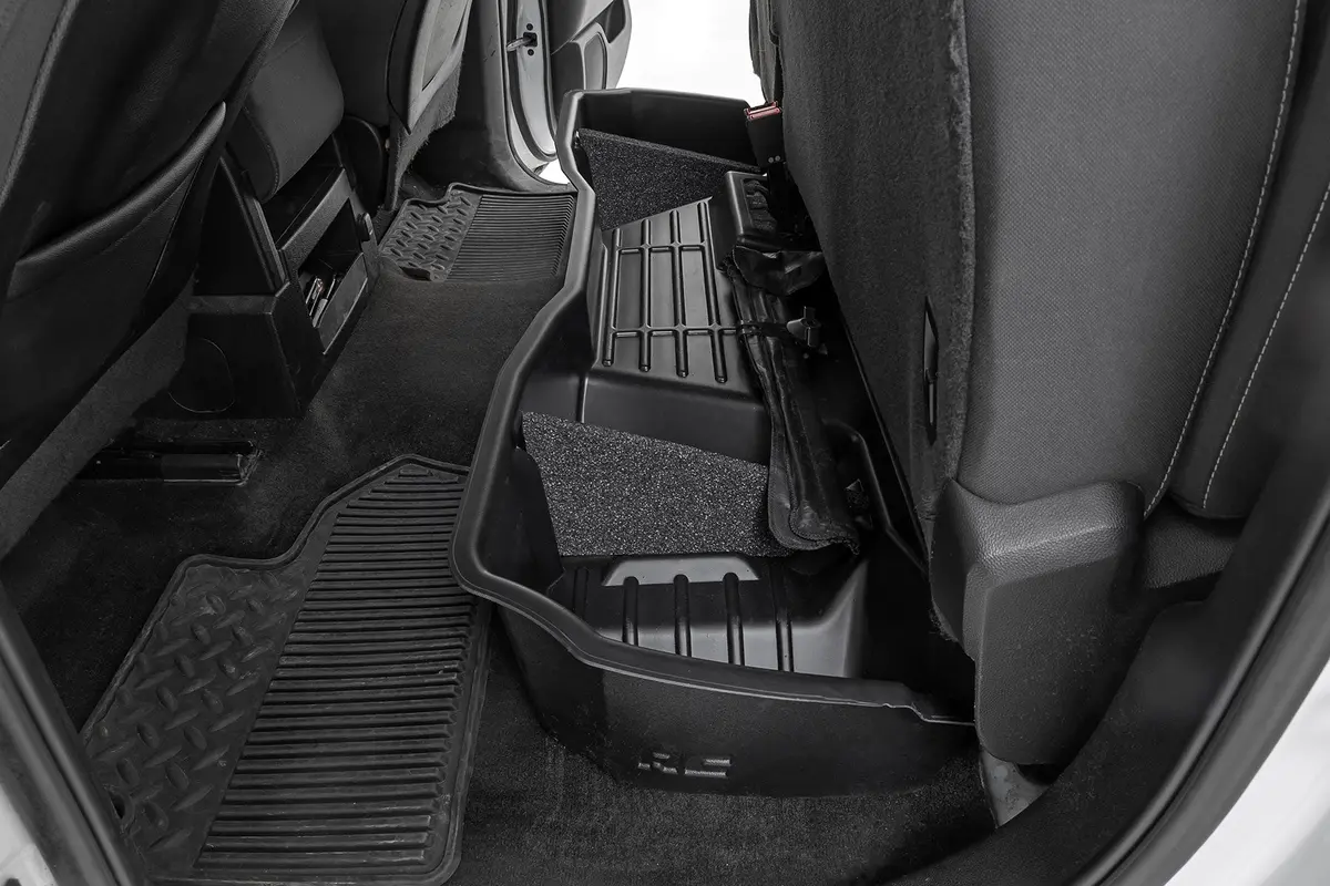 Rc09041  -  Under Seat Storage - Double Cab - Chevy/Gmc 1500/2500Hd/3500Hd 2Wd/4Wd 1