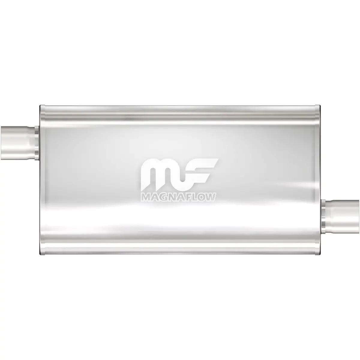 12578  -  Straight-Through Performance Muffler; 3In. Offset/Offset;  5X22x11 Body 1