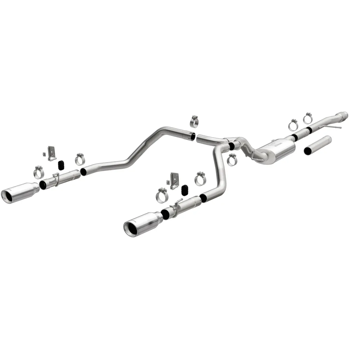 Street Series Stainless Cat-Back System 1