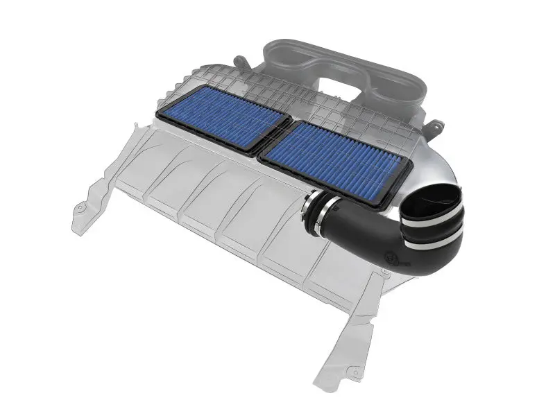 Afe 21-23 Ram 1500 Trx Hemi V8 6.2L (Sc) Super Stock Induction System W/ Pro 5R Filters 1