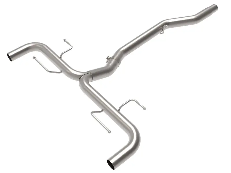 Afe 17-21 Alfa Romeo Giulia L4-2.0L (T) Mach Force-Xp 2In To 2-1/2In 304Ss Axle-Back Exhaust 1