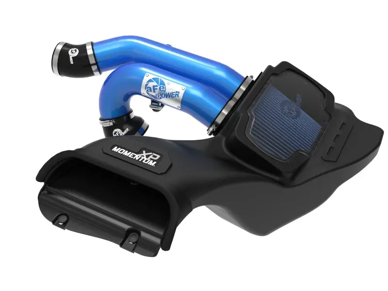 Afe 21-22 Ford F-150 Raptor V6-3.5L(Tt) Momentum Xp Cold Air Intake System - Blue W/ Pro 5R Filter 1