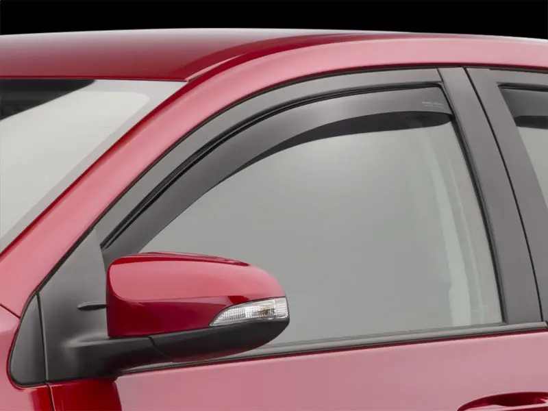 Weathertech 22-25 Honda Civic Sedan (Incl. Si) / 23-25 Type R F&R Side Window Deflectors - Dark Tint 1