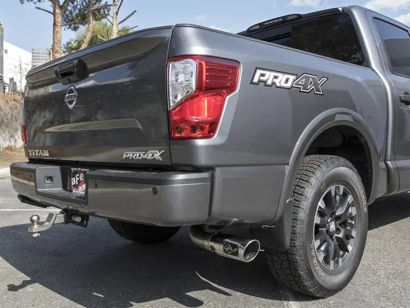 Afe Mach Force-Xp 2-1/2In Cat-Back Exhaust System W/ Polished Tip 16-17 Nissan Titan Xd V8 5.6L 2