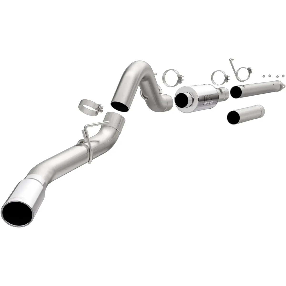 Street Series Stainless Cat-Back System 1