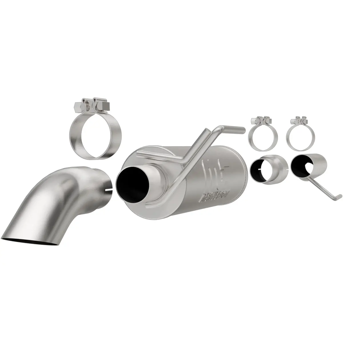Off Road Pro Series Gas Stainless Cat-Back 1