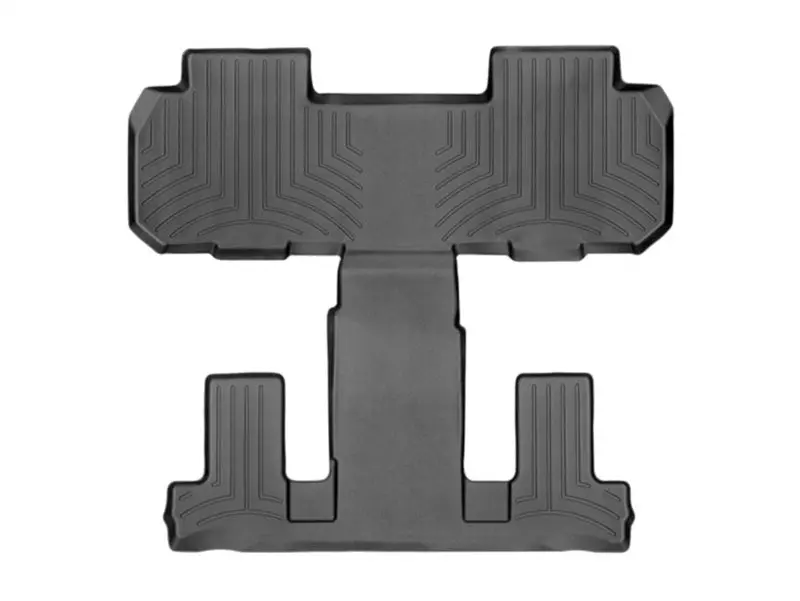 Weathertech 2018+ Chevrolet Traverse Rear Floorliner - Black (2Nd Row Bucket Seats) 1