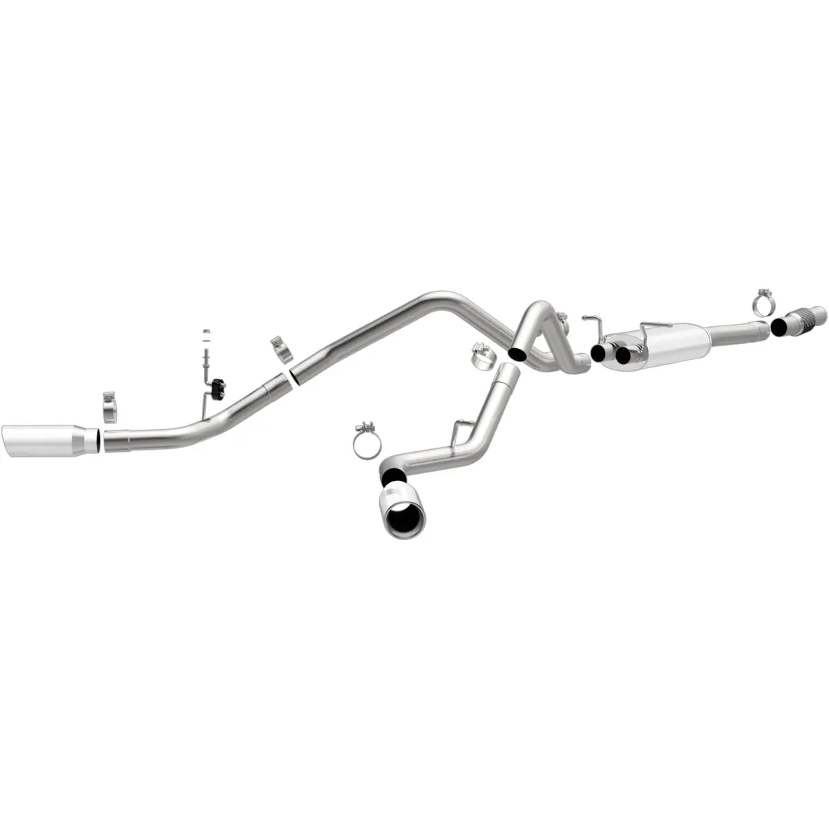 15279  -  Street Series Stainless Cat-Back System 1