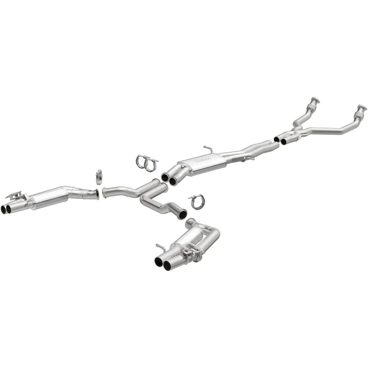 Sport Series Stainless Cat-Back System 1