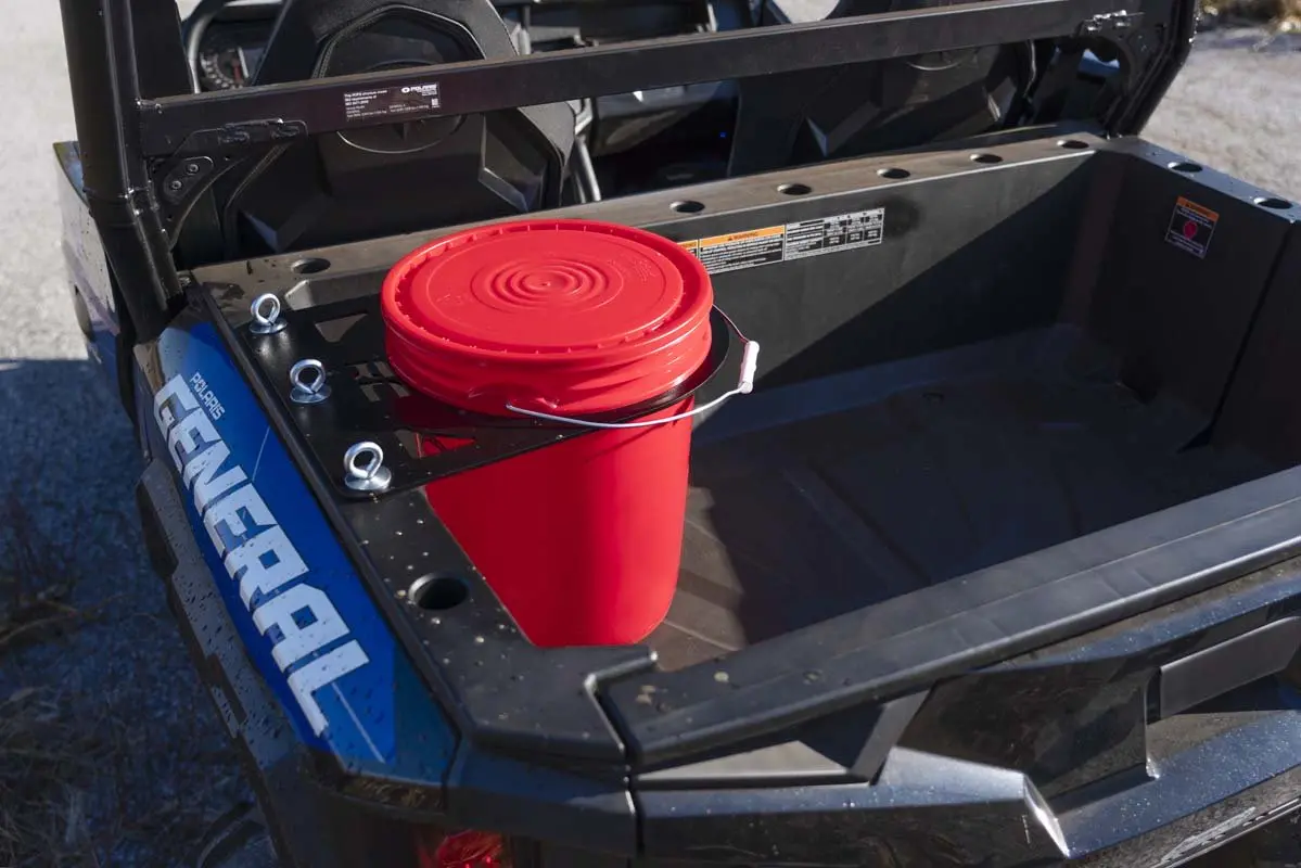 93028  -  5 Gallon Bucket Holder - Polaris Ranger Xp 570/900/1000 1