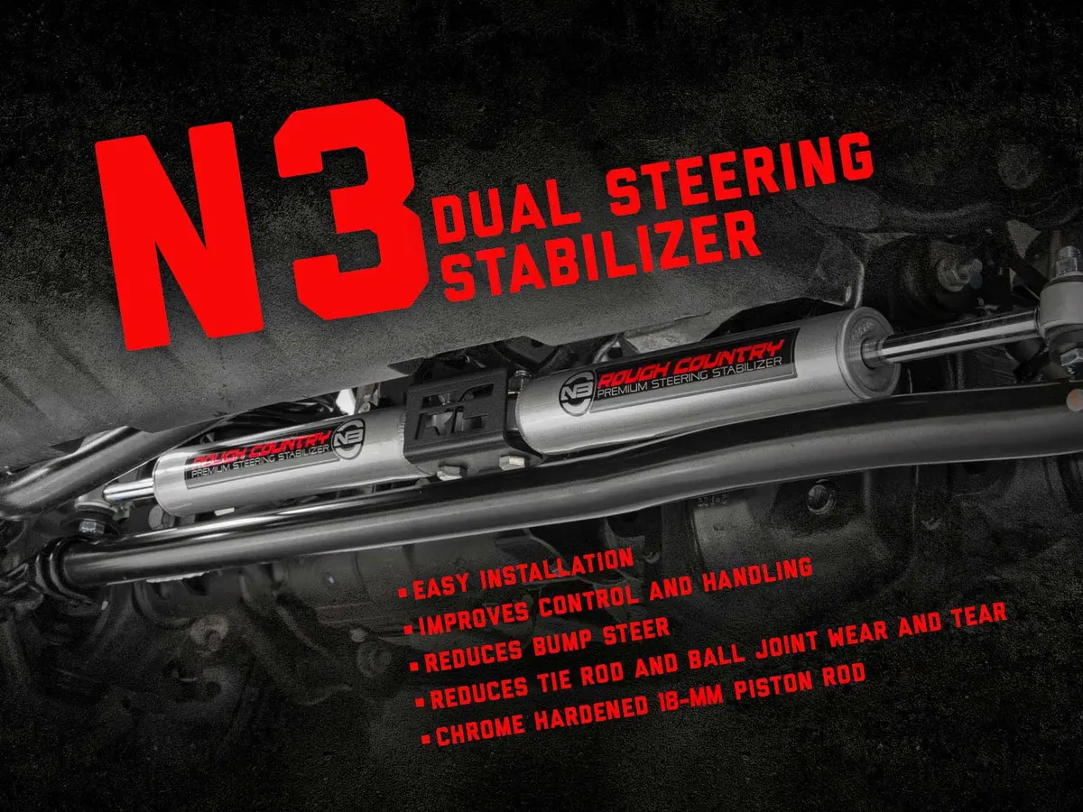 8733630 - N3 Steering Stabilizer - Dual - Ford Bronco/F-100/F-150 4Wd (1977-1979) 2