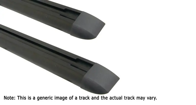 Rhino-Rack Rtc Tracks W/Hardware & End Caps - 55In - Pair 1