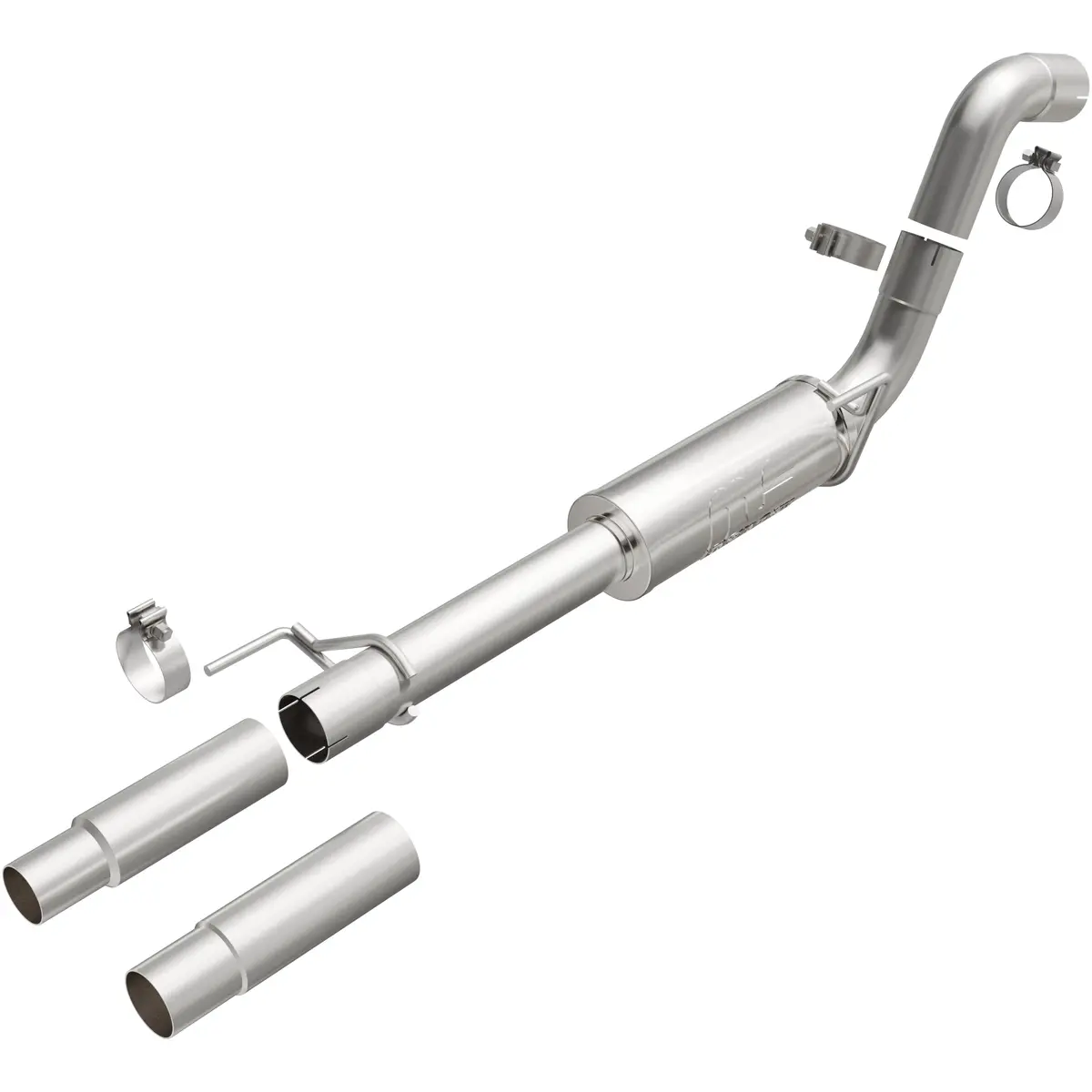 Direct-Fit Muffler Replacement Kit With Muffler 1
