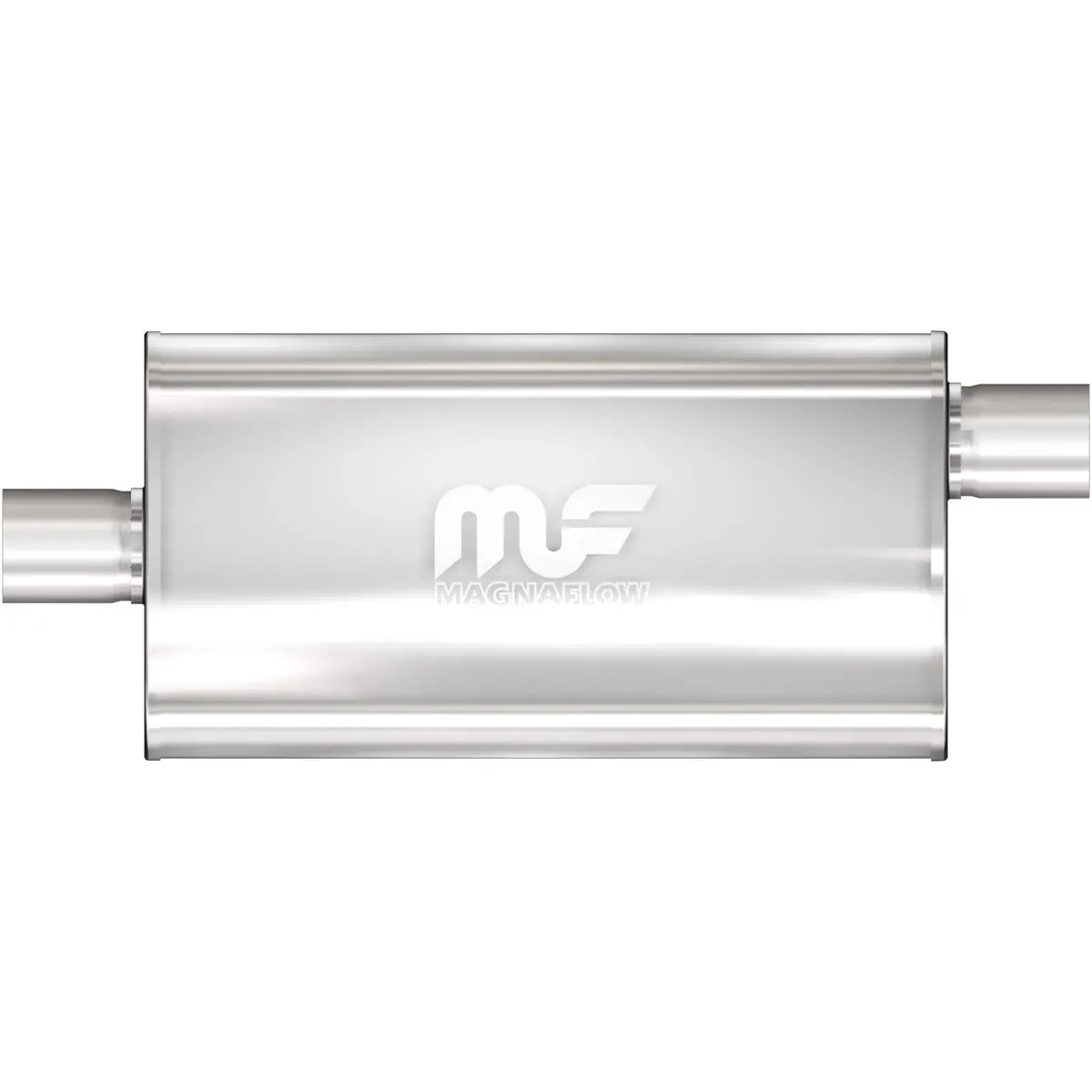 12586  -  Straight-Through Performance Muffler; 2.5In. Offset/Center;  5X22x11 Body 1