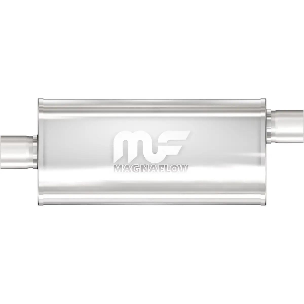 12259  -  Straight-Through Performance Muffler; 3In. Offset/Center;  5X18x8 Body 1