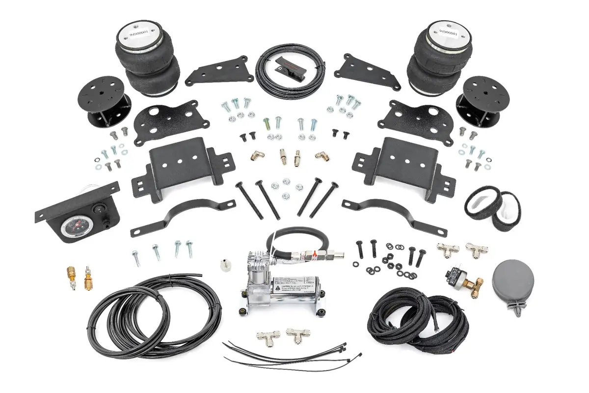 10033Ac  -  Air Spring Spacer Kit W/ Compressor - 5" Lift - Ram 2500 4Wd (2014-2025) 1