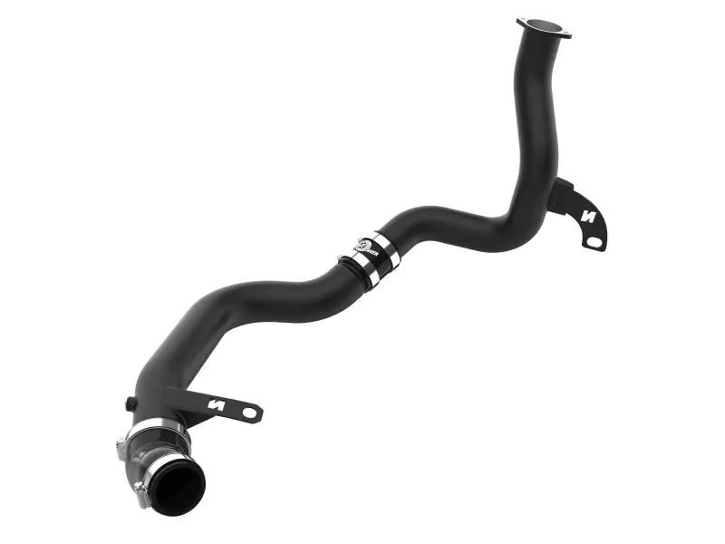 Afe 19-22 Hyundai Veloster N Bladerunner 2-1/4In To 2-1/2In Aluminum Hot Charge Pipe - Black 1
