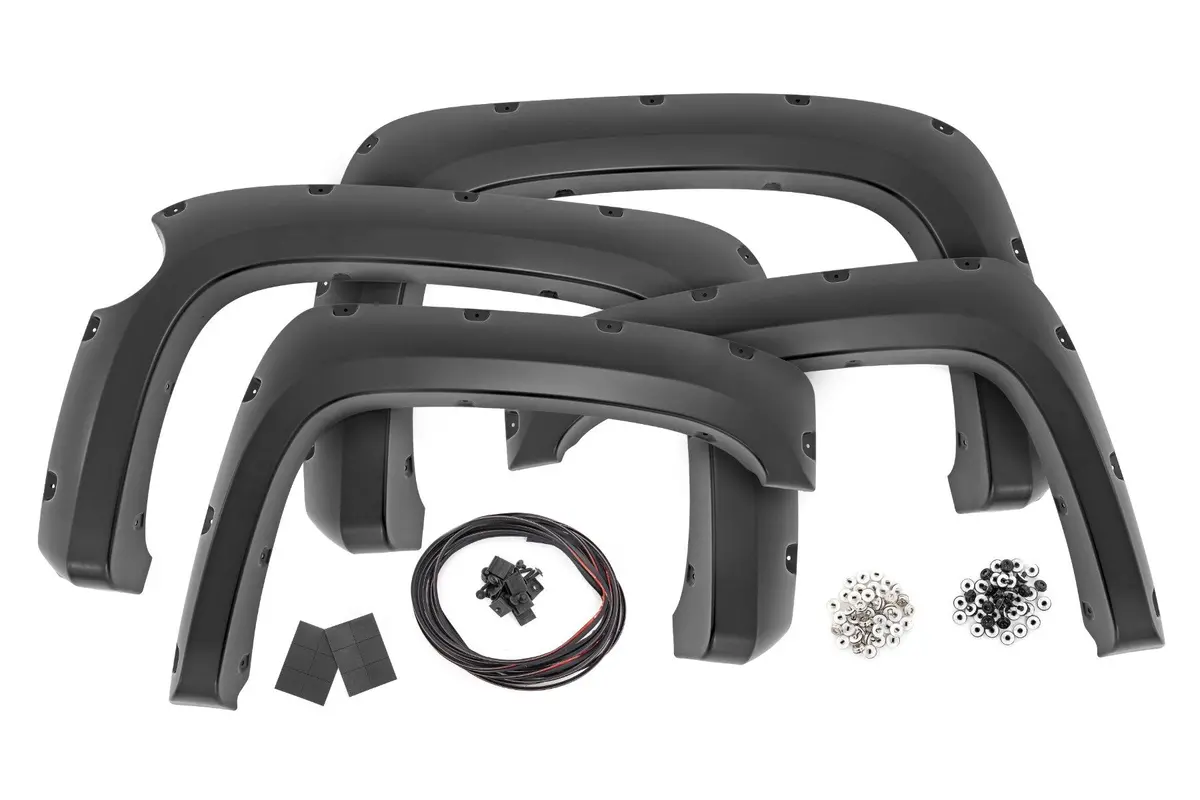 F-C11612a  -  Pocket Fender Flares - 5'9" Bed - Gas Door - Chevy Silverado 1500 (07-13) 1