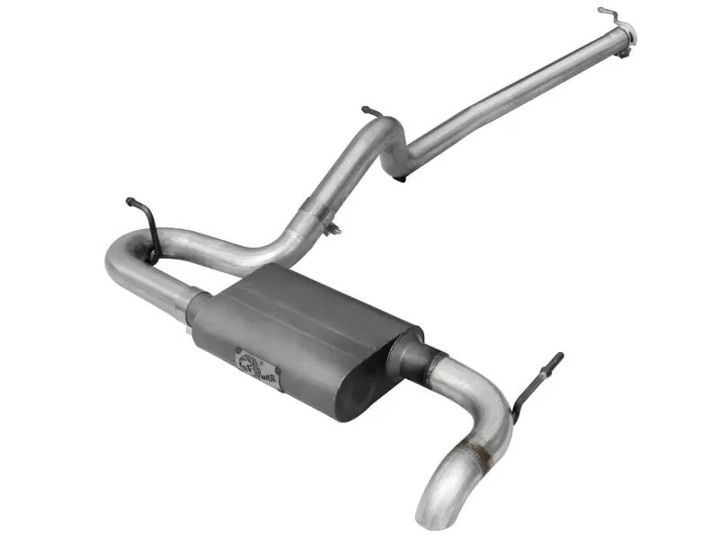 Afe Scorpion Exhaust System Cat Back 2.5In Aluminized Hi-Tuck 07-18 Jeep Wrangler Jk V6 3.6/3.8L 1