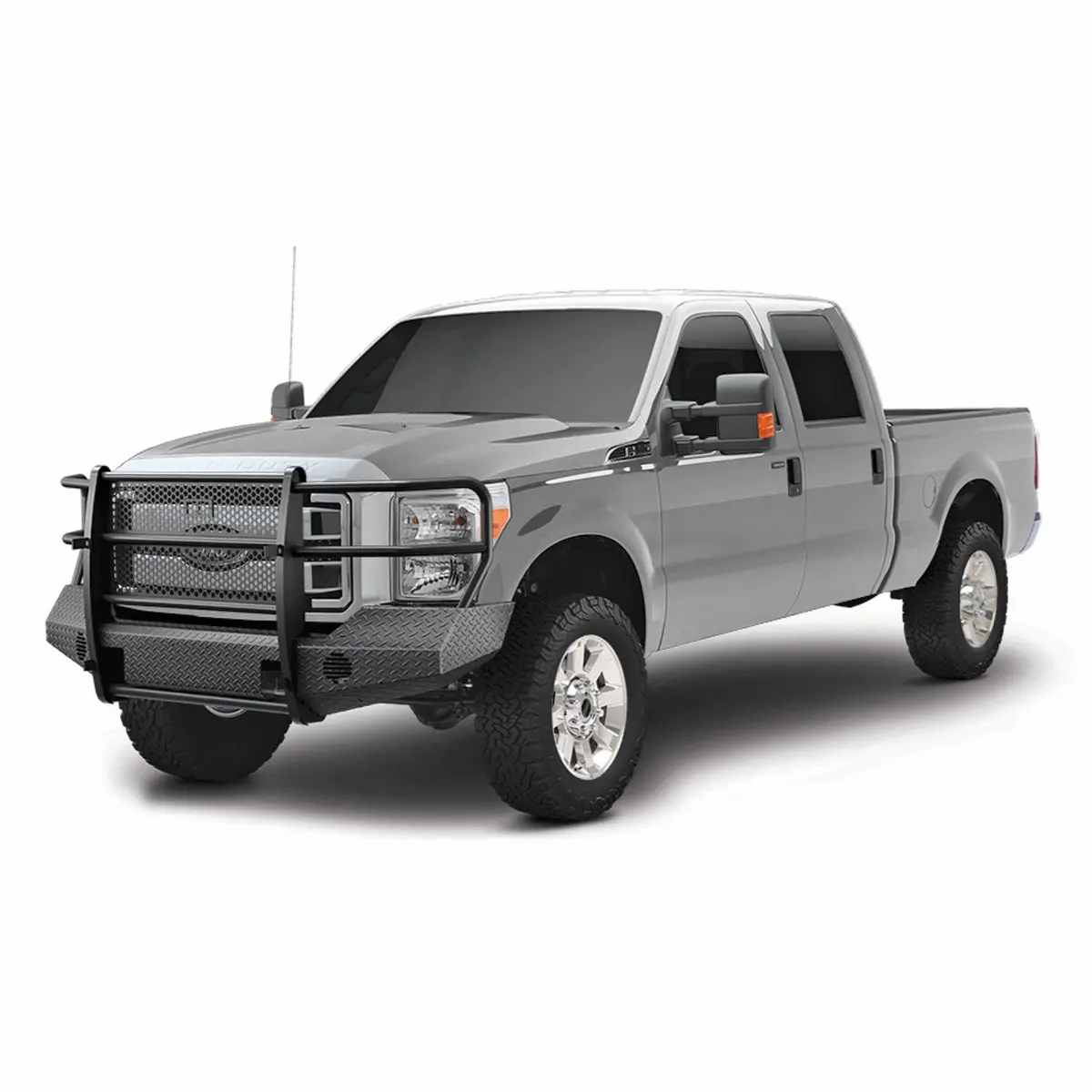 Fx3000 - 1 Pc Direct Fit Use Orig Mount Hardware W/Grille Grd And Grille Mesh Black Steel 1