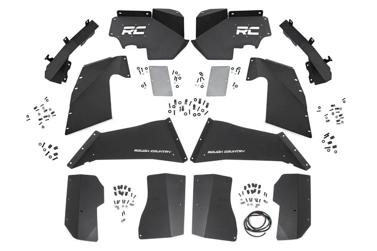 10511V  -  Inner Fenders - Fr & Rr - Vertex - Jeep Wrangler Jk/Wrangler Unlimited  (07-18) 1