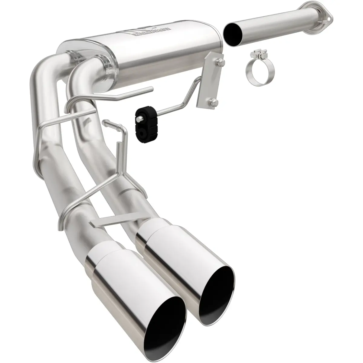 Street Series Stainless Cat-Back System 1